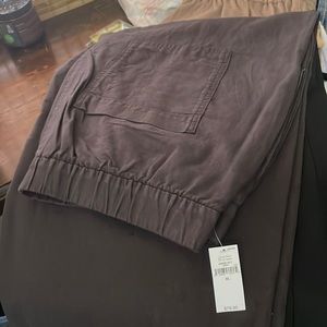 Gap XL wide leg linen pant NWT